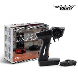 Turbo Racing 1/76 , C75 (neagră)